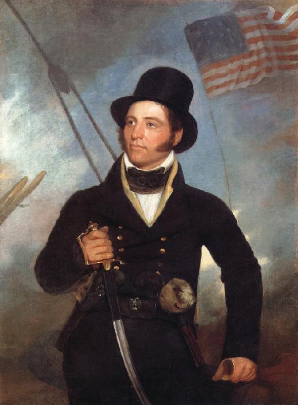 Jarvis John Wesley Portrait of Captaint Samuel C.Reid Germany oil painting art